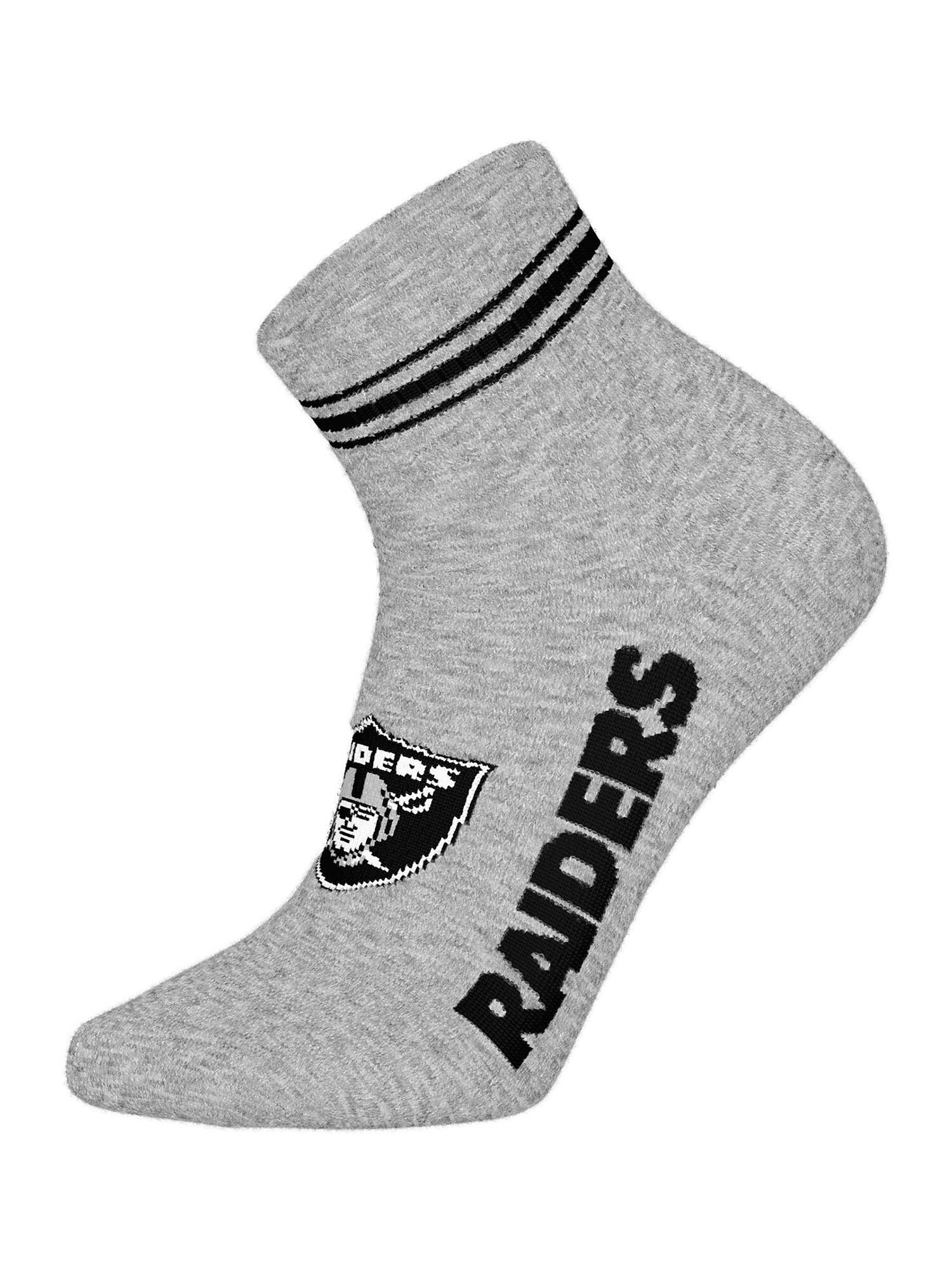 American Football Freizeitsocken atmungsaktiv unisex - Las Vegas Raiders Quarter 3/4