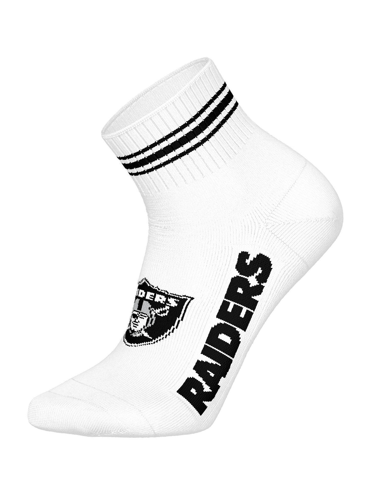 American Football Freizeitsocken atmungsaktiv unisex - Las Vegas Raiders Quarter 4/4
