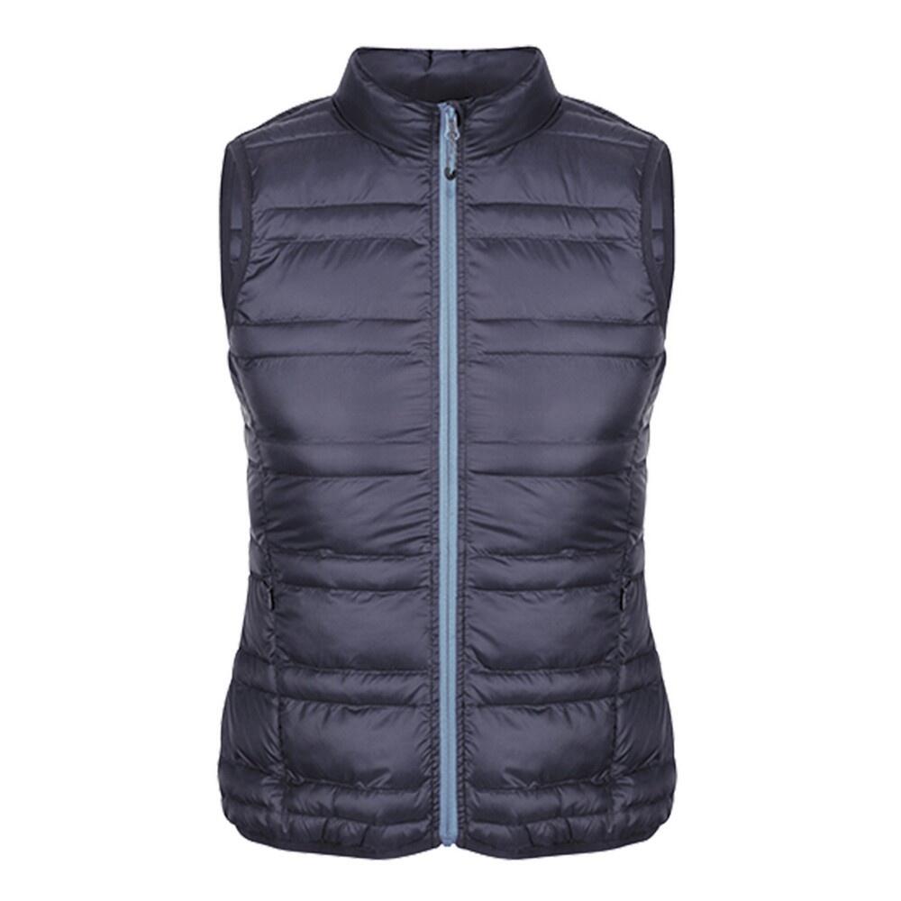 Professional Ladies/Womens Firedown Insulated Bodywarmer (Navy/French Blue) 1/5