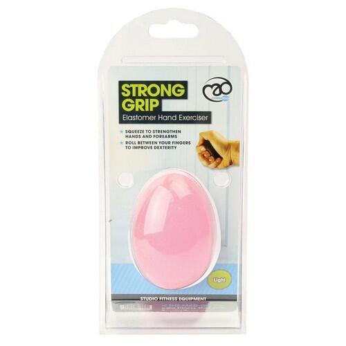 Elastomer Ball Hand Exerciser (Pink) 2/2