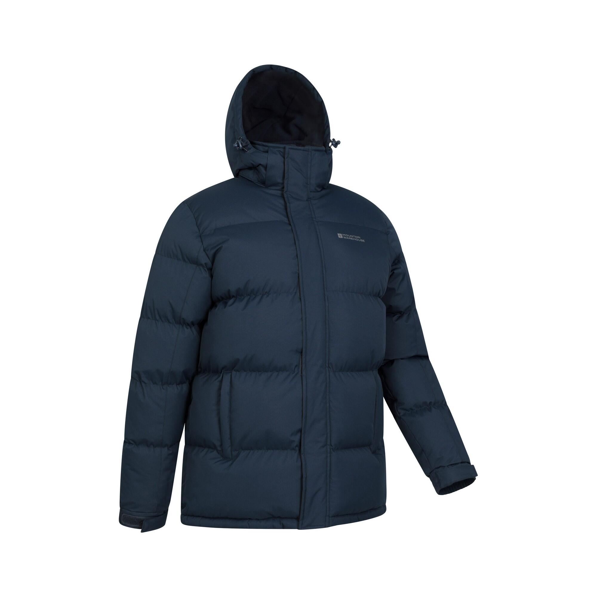 "Snow" Steppjacke für Herren Marineblau 3/4