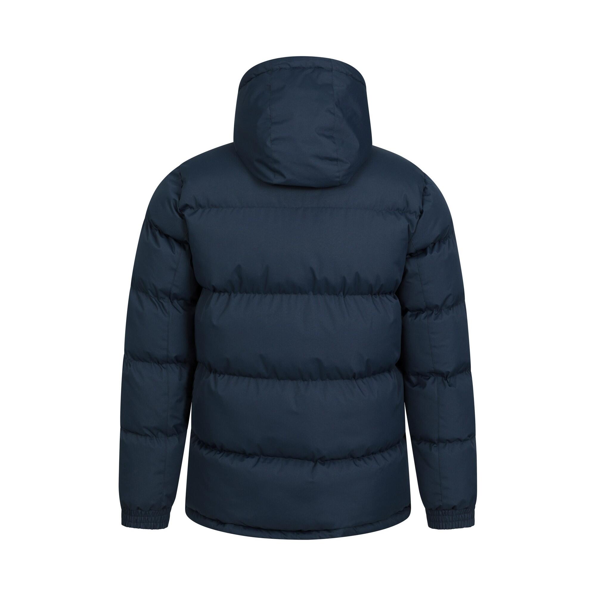"Snow" Steppjacke für Herren Marineblau 2/4