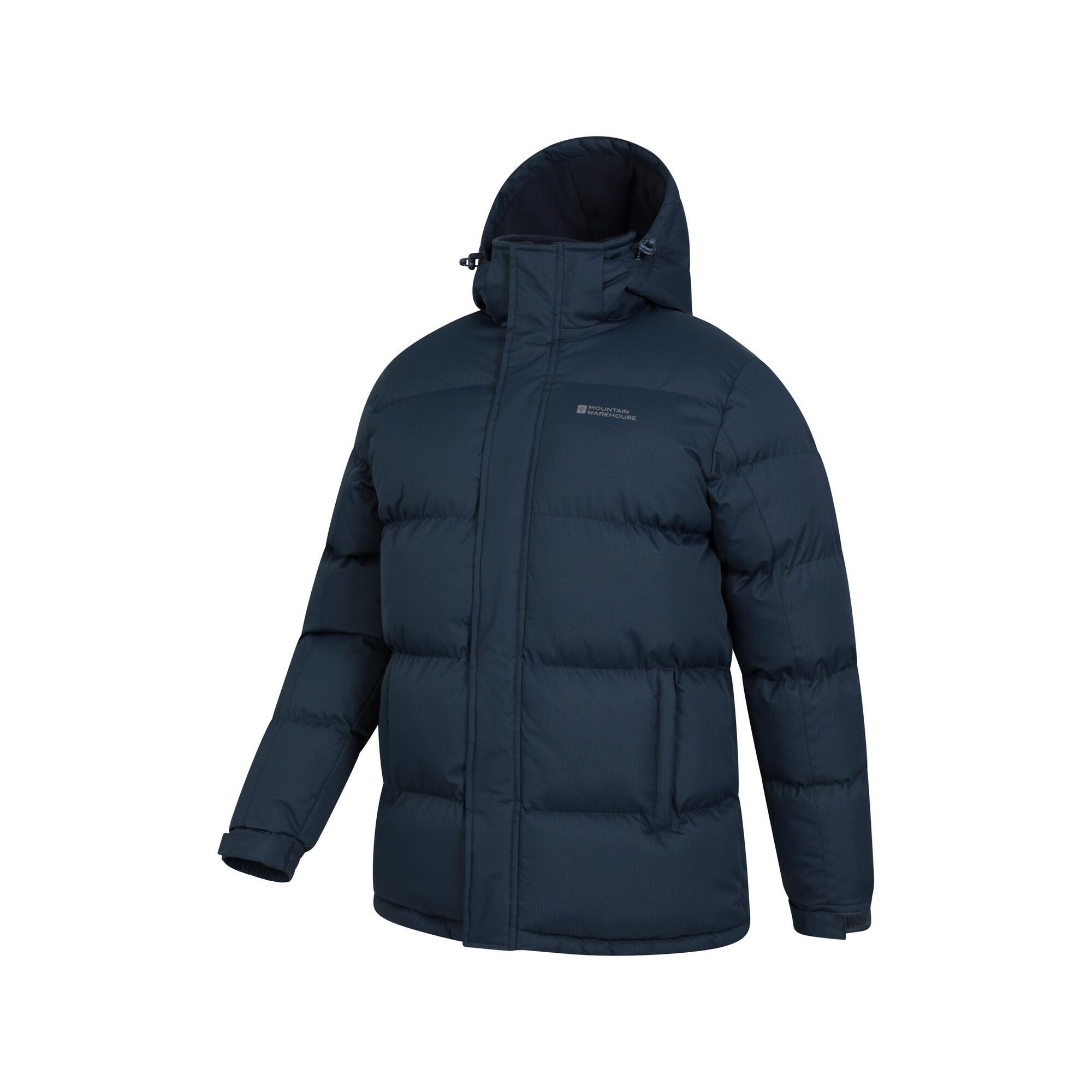 "Snow" Steppjacke für Herren Marineblau 4/4