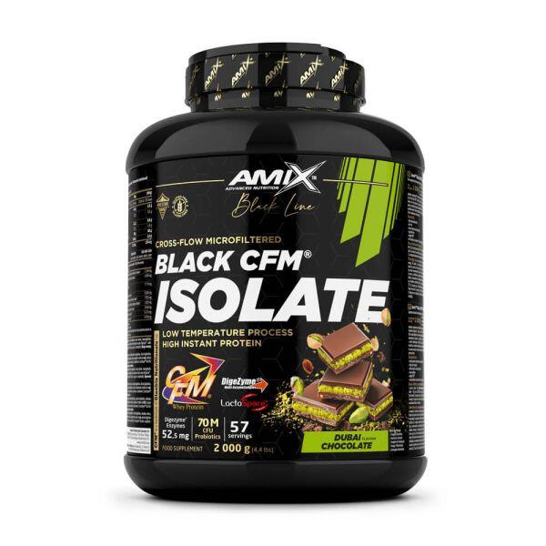 AMIX Black cfm isolate - 2kg Chocolate do Dubai da Amix Nutrition