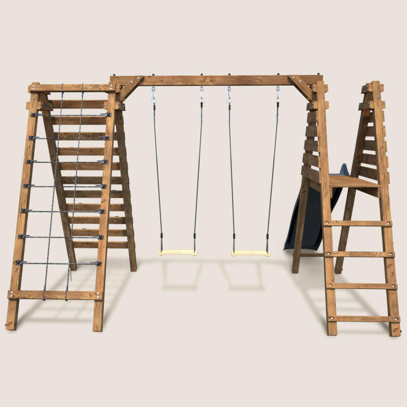 Aire de jeux pour enfants avec toboggan Isis 2/5