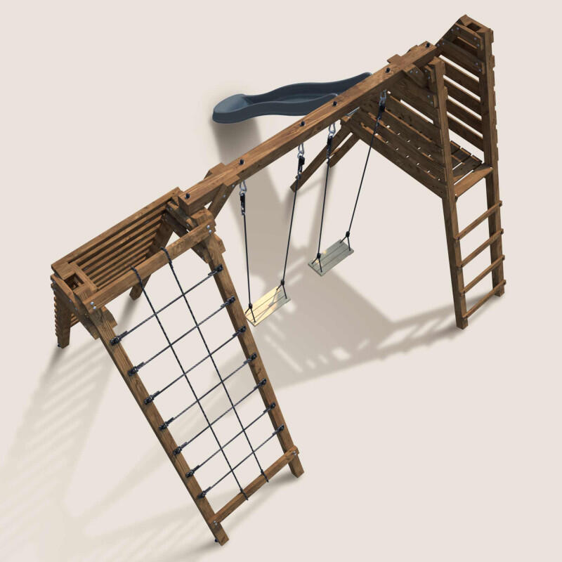 Aire de jeux pour enfants avec toboggan Isis 5/5