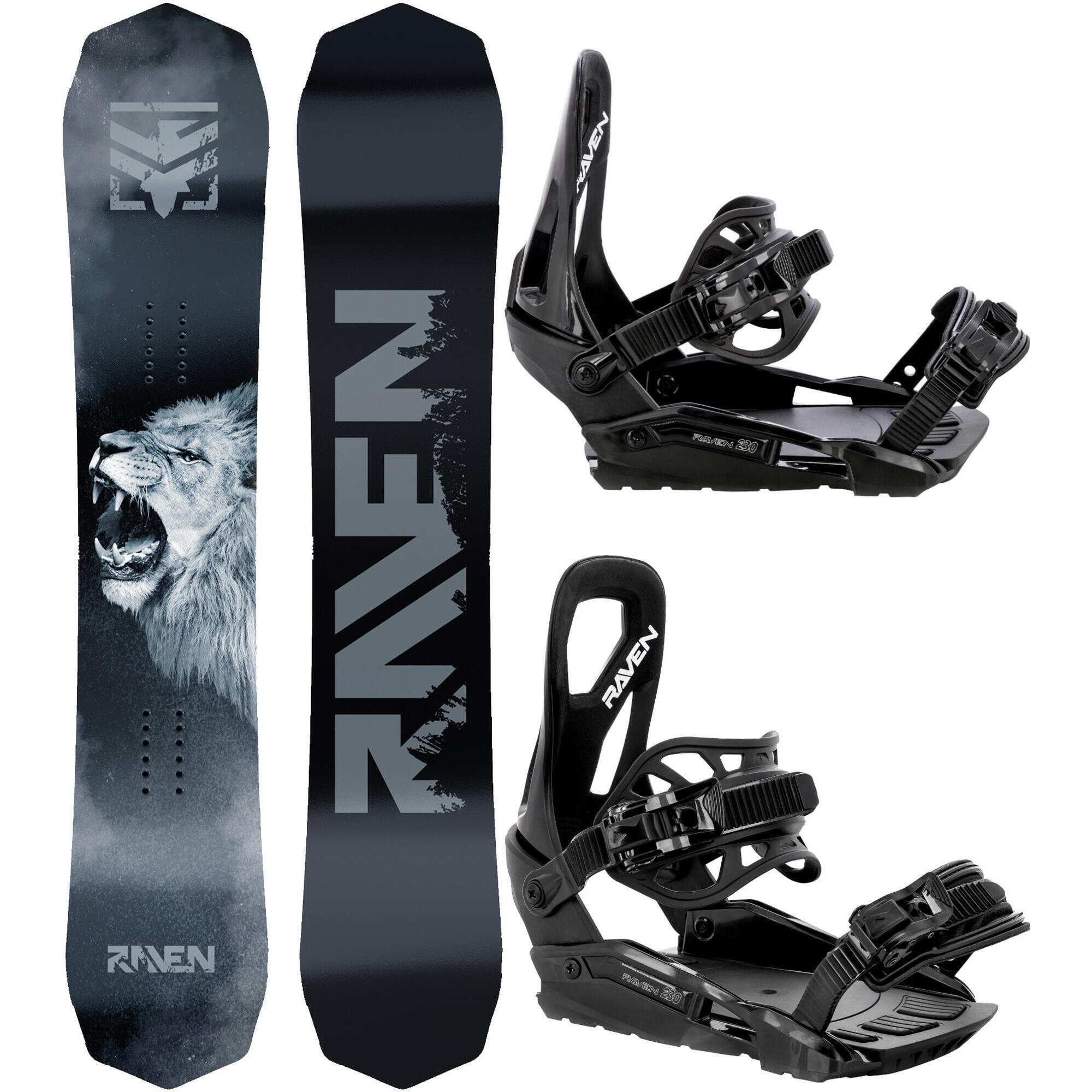 RAVEN Snowboard set Raven Lion + vázání Raven S230