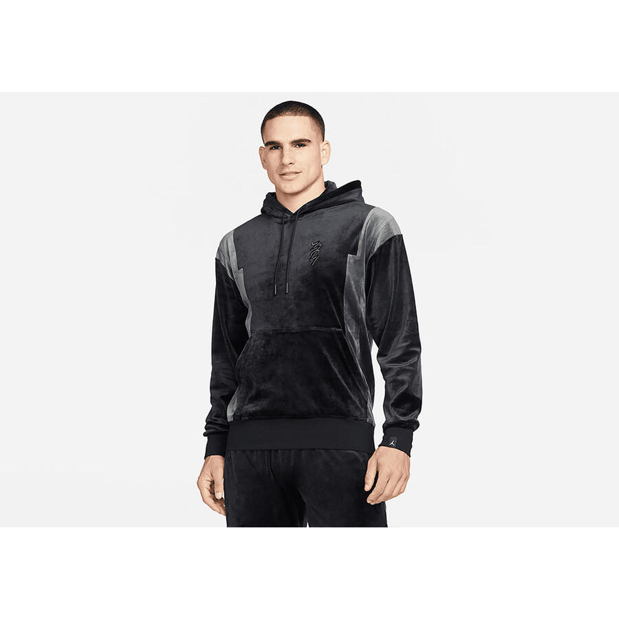 Bluza męska nike air jordan zion track suit top black