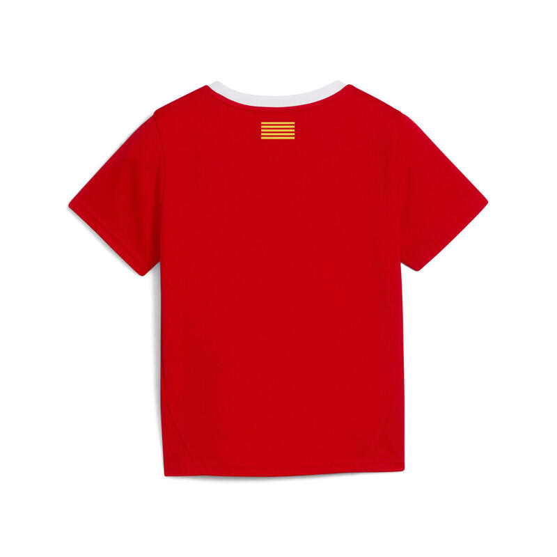 Trening fotbal copii mânecă scurtă Girona Fc 25/26 Heimtrikot Minikit PUMA