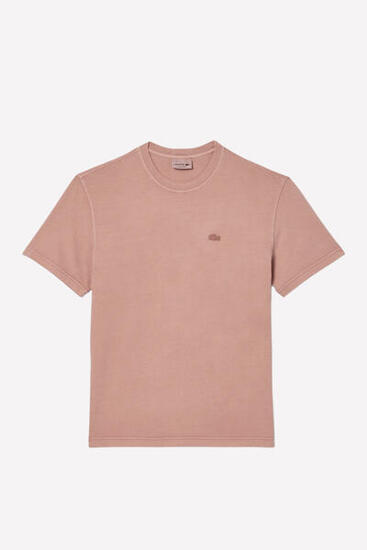 Lacoste Camiseta Rosa Hombre