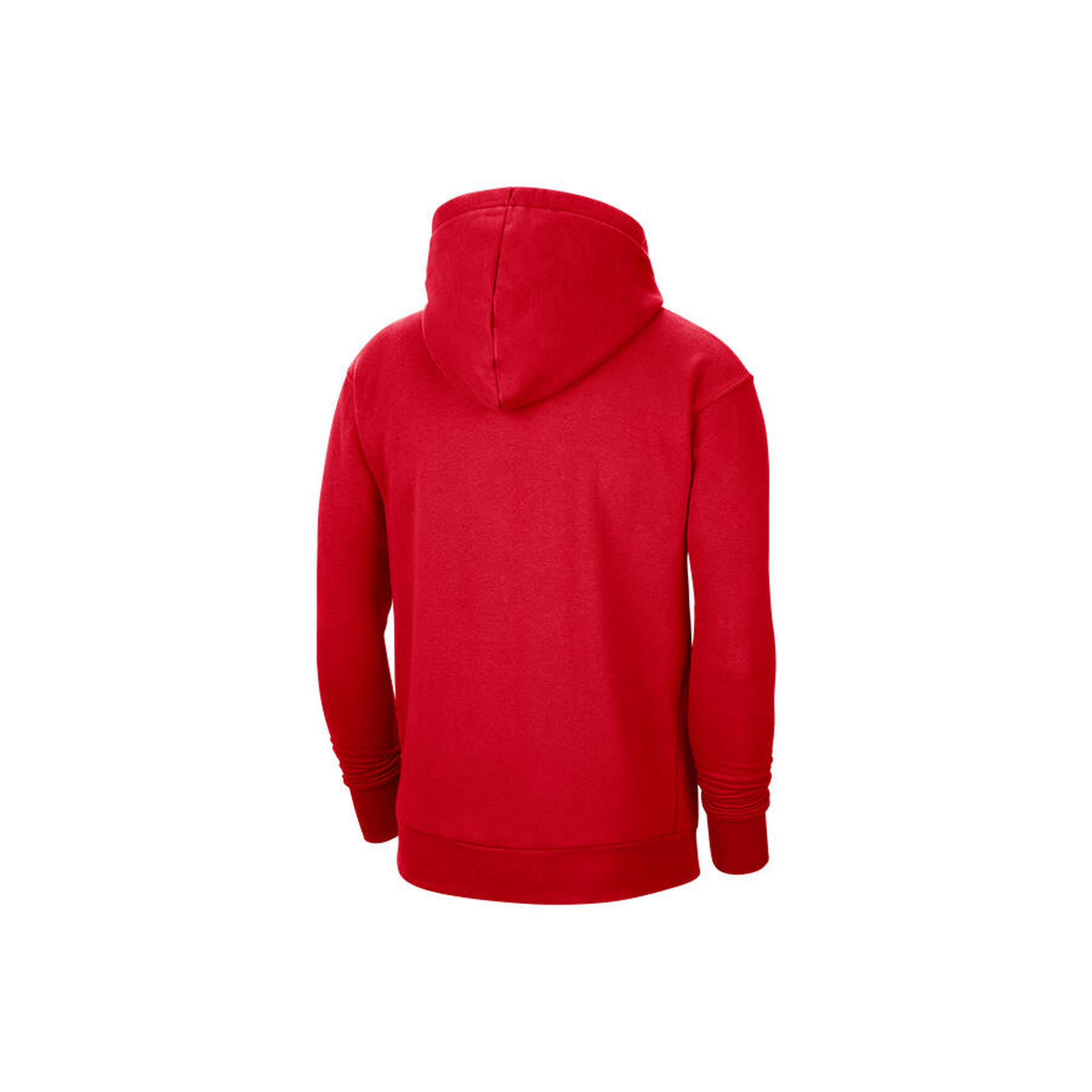Bluza męska nike nba toronto raptors fleece hoodie university red