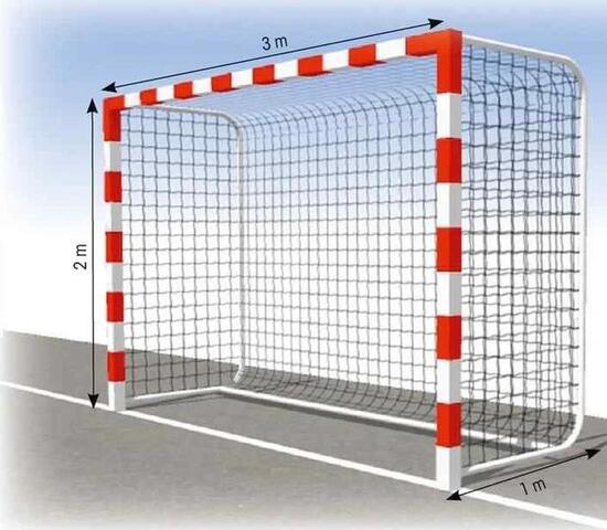 Handballnetz Masche 100 ohne Knoten Tremblay CT