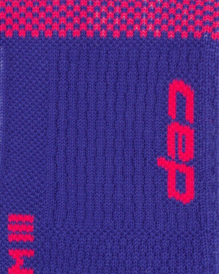CEP Ski knielange Kompressionssocken, IV, Purple Pink 6/7