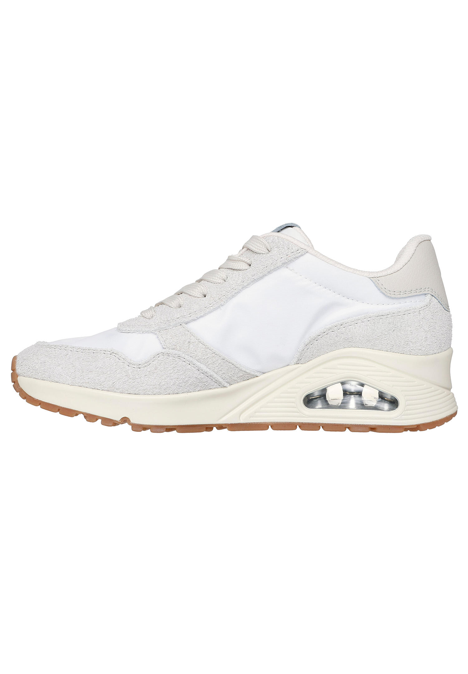 Skechers Damen Sport Casual UNO VINTAGE DAYZ Sneakers 177857 WHT weiß 2/4