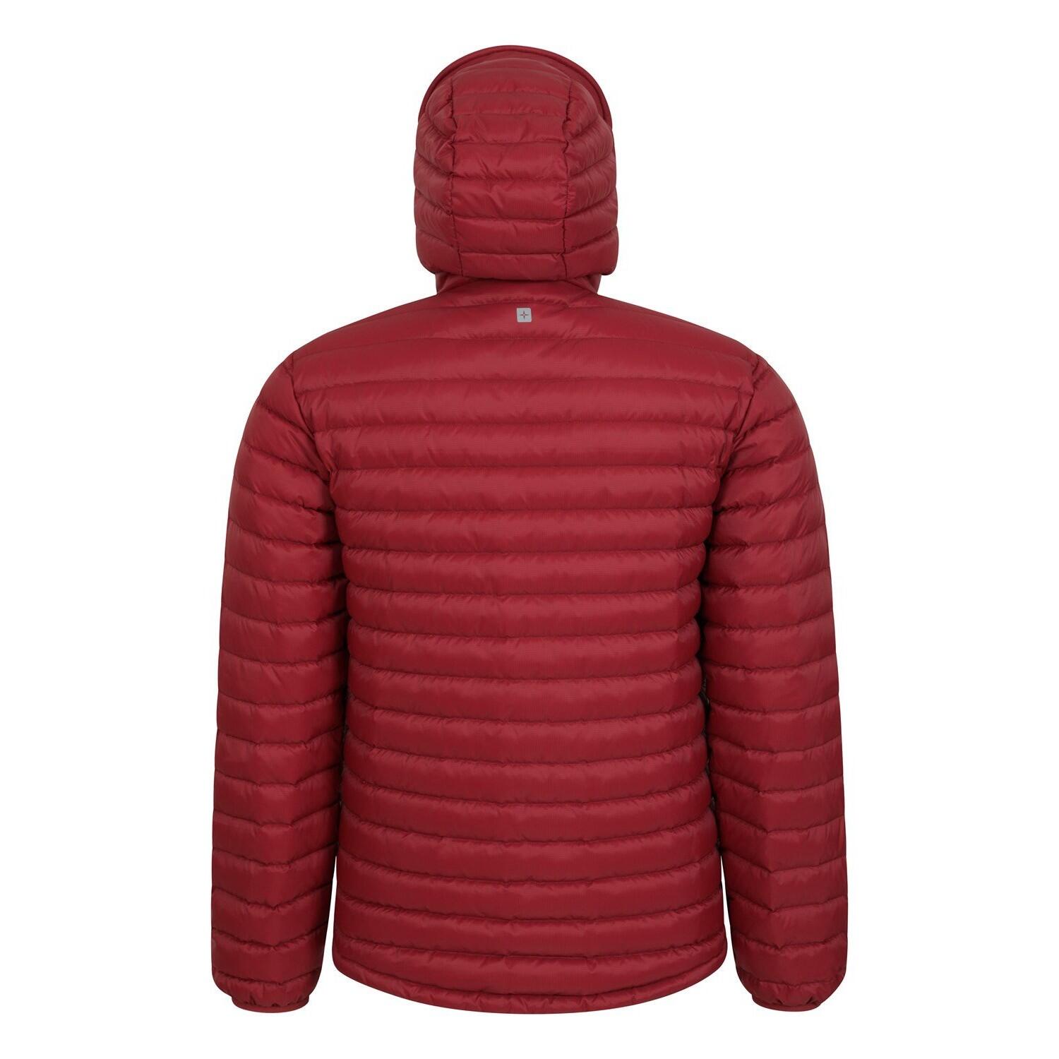 "Henry II Extreme" Steppjacke für , Daunengefüllt Herren Dunkelrot 2/4