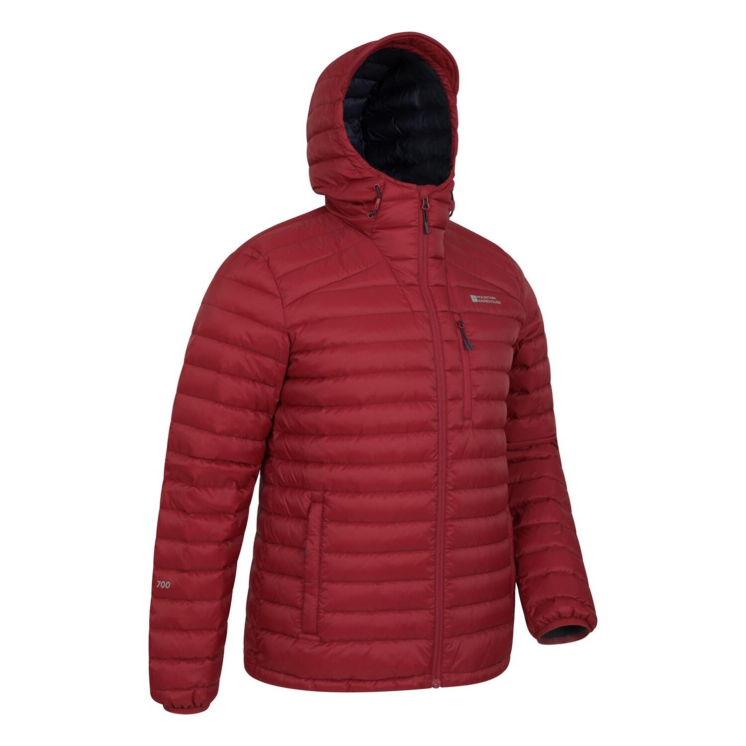 "Henry II Extreme" Steppjacke für , Daunengefüllt Herren Dunkelrot 4/4
