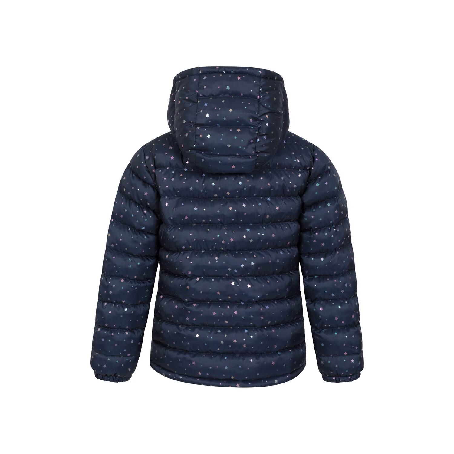 "Seasons" Steppjacke für Kinder Blau/Weiß 2/4