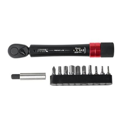 Momentsleutel set 10 bits compact mini 2-14 nm met etui