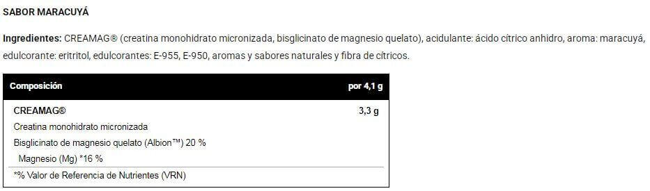 Creatina (CREAMAG®) - 300g Maracuya VitoBest 3/4