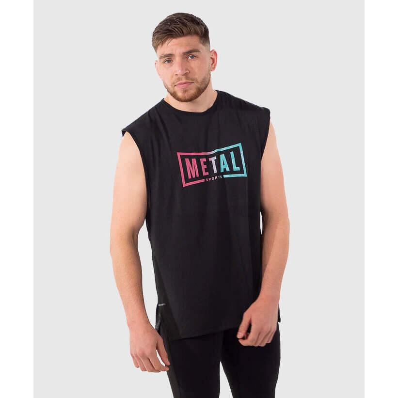 METAL BOXE Tampo do tanque Metal Boxe Polyester Miami Vice