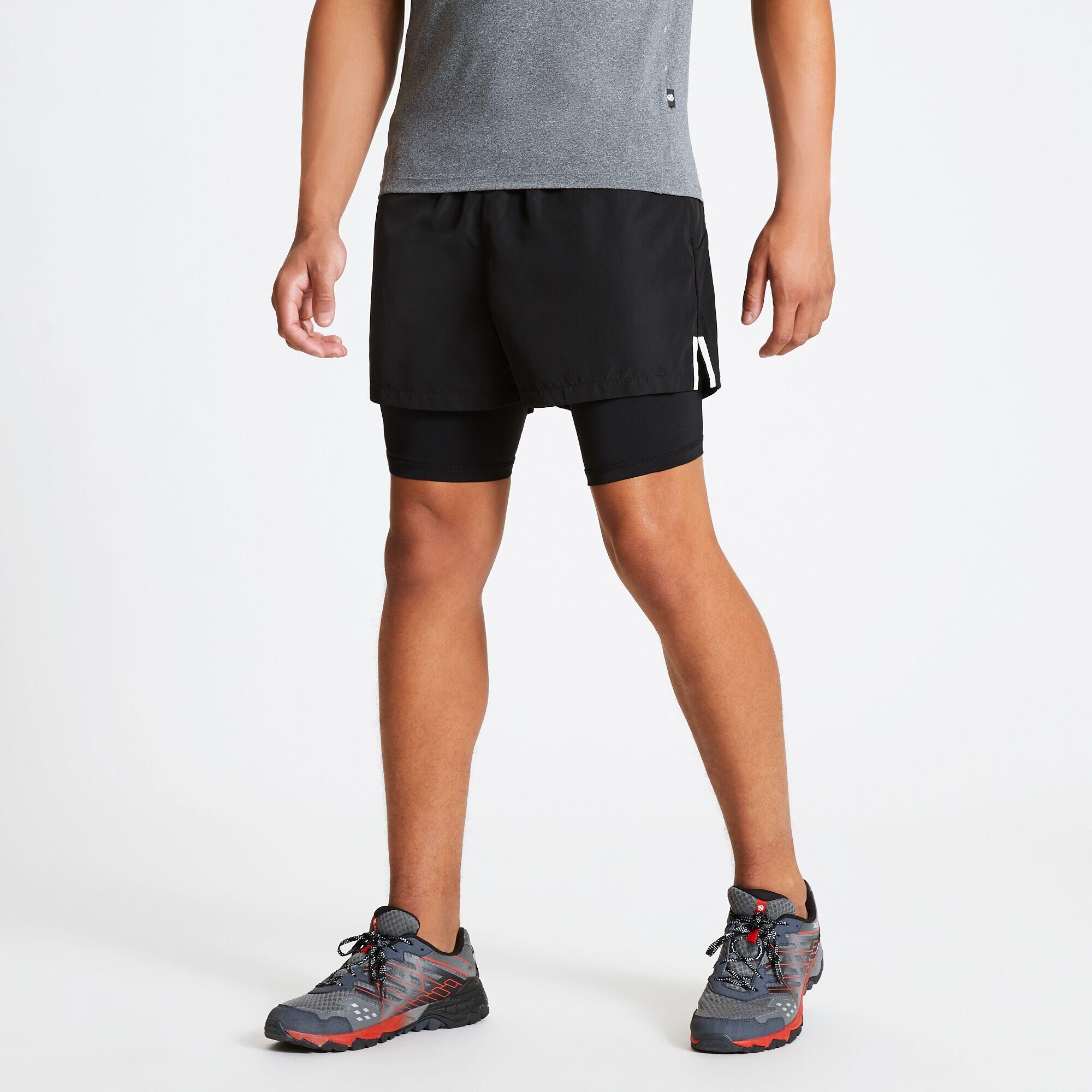Mens Recreate Gym Shorts (Black) 4/5