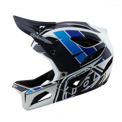 Troy Lee Designs Stage Mips Casco Integrale Blu/Bianco