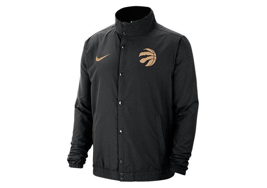 Kurtka męska nike nba toronto raptors city edition lightweight jacket black