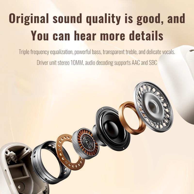 Cuffie auricolari wireless Bluetooth Lenovo EA200 (bianche) 5/7