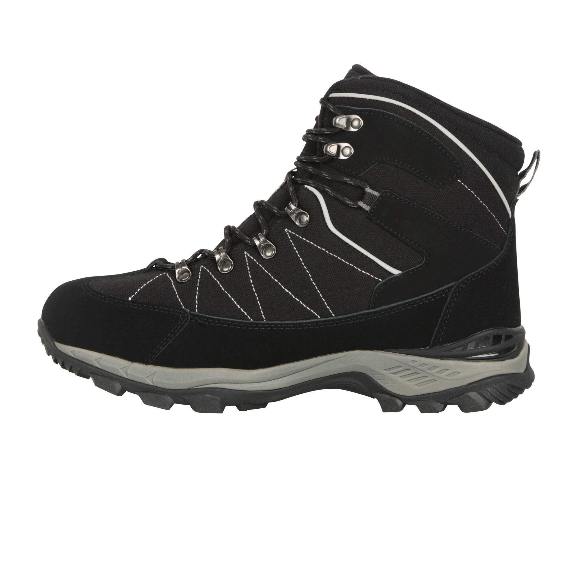 Wanderstiefel "Boulder" Herren Grau 3/4