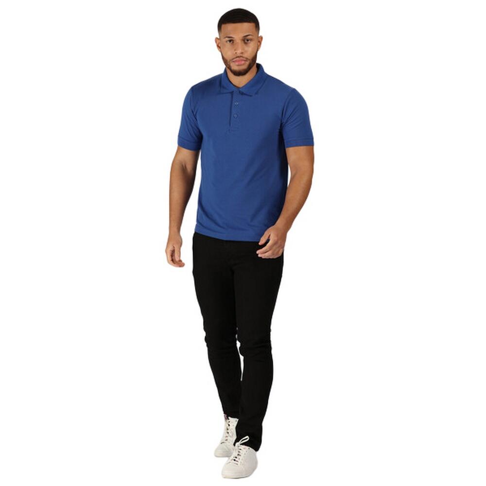 Professional Polo A Misto Cotone/poliestere Uomo Regatta Classic Blu Reale 4/5