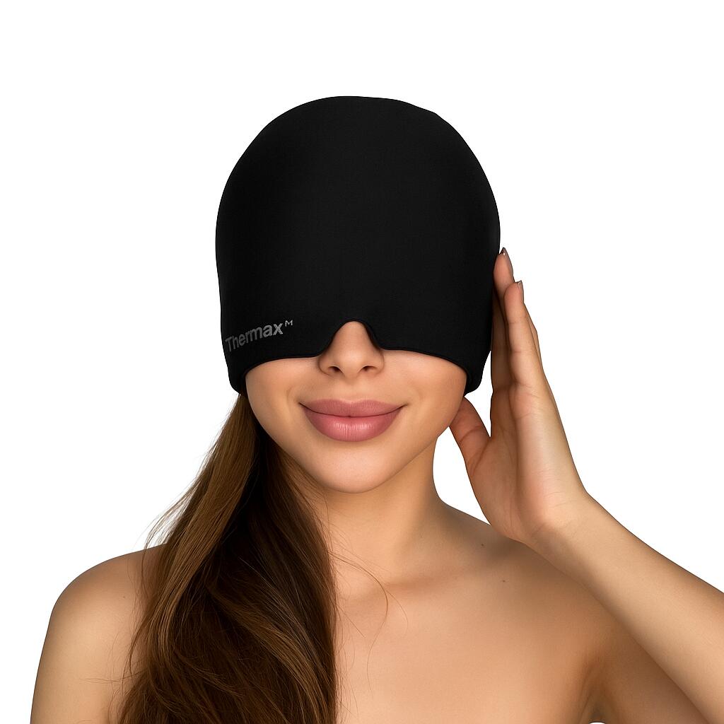 Bonnet Migraine – Thérapie Froid/Chaud pour Soulagement Naturel 4/4