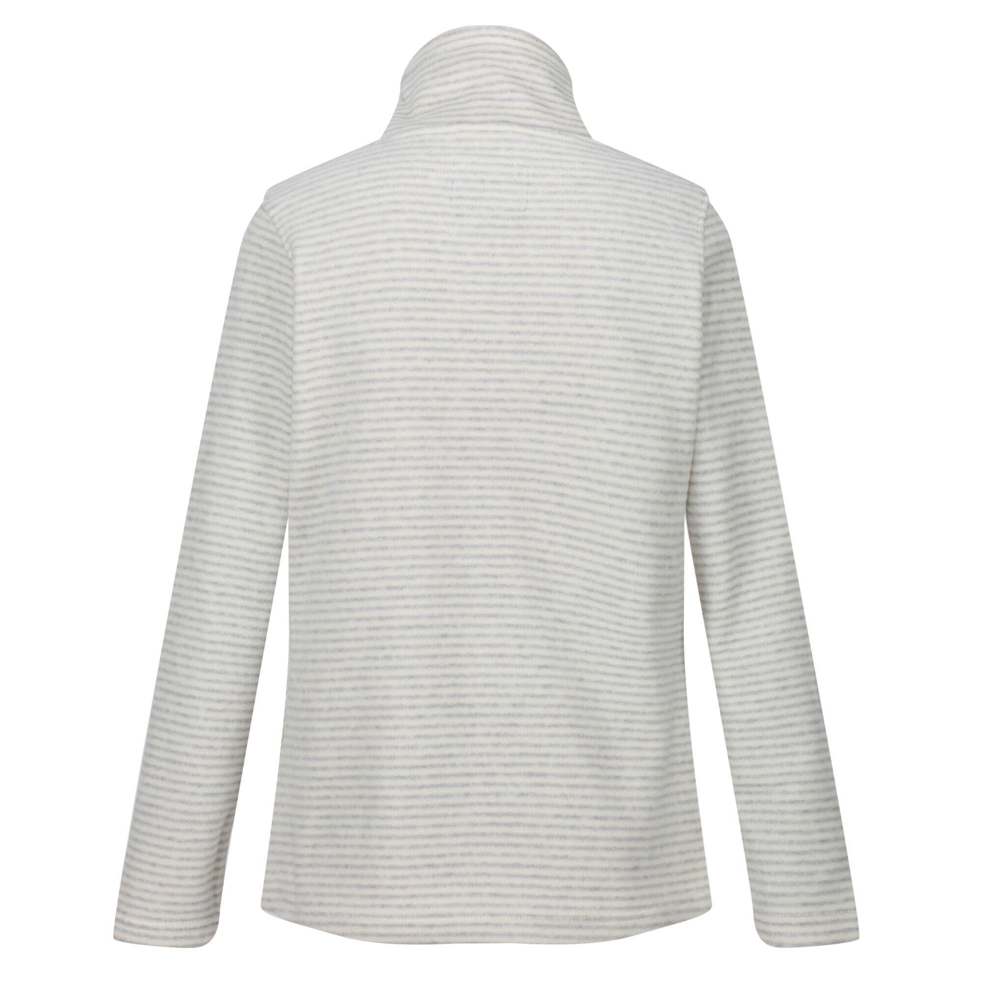Pile Mezza Cerniera Donna Regatta Solenne Vaniglia Chiaro Argento 2/5