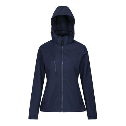Veste Softshell Femme (Bleu Marine/bleu Clair)