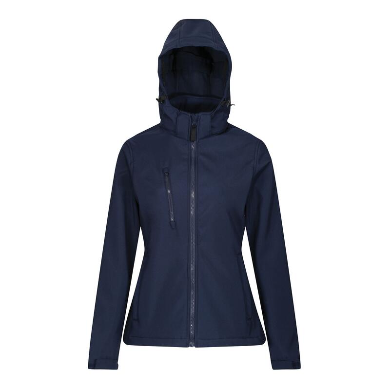 Dames Venturer 3lagige Membraan Soft Shell Jacket (Marine)