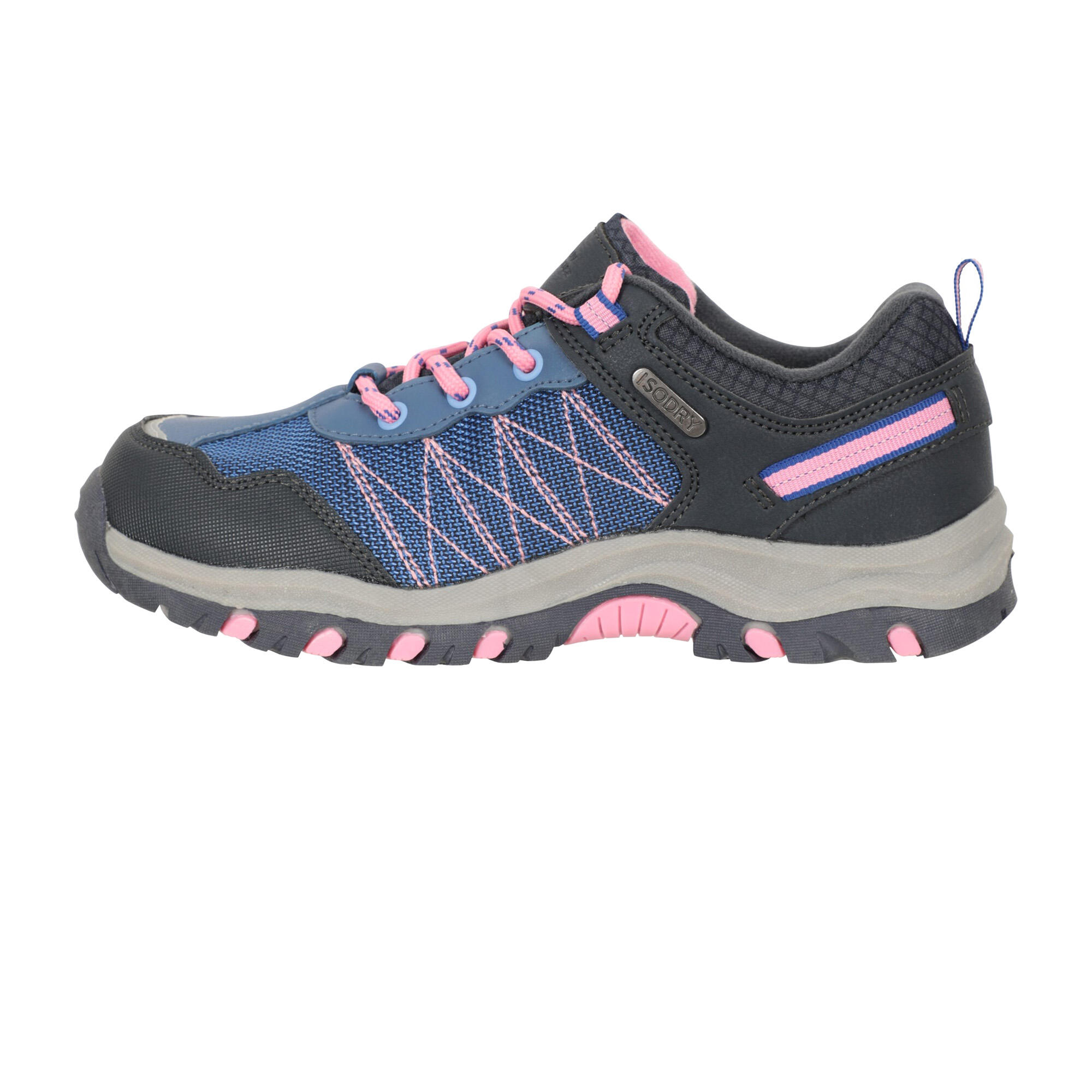 Wanderschuhe "Stampede", Wasserfest, Wildleder Kinder Zartlila 3/4