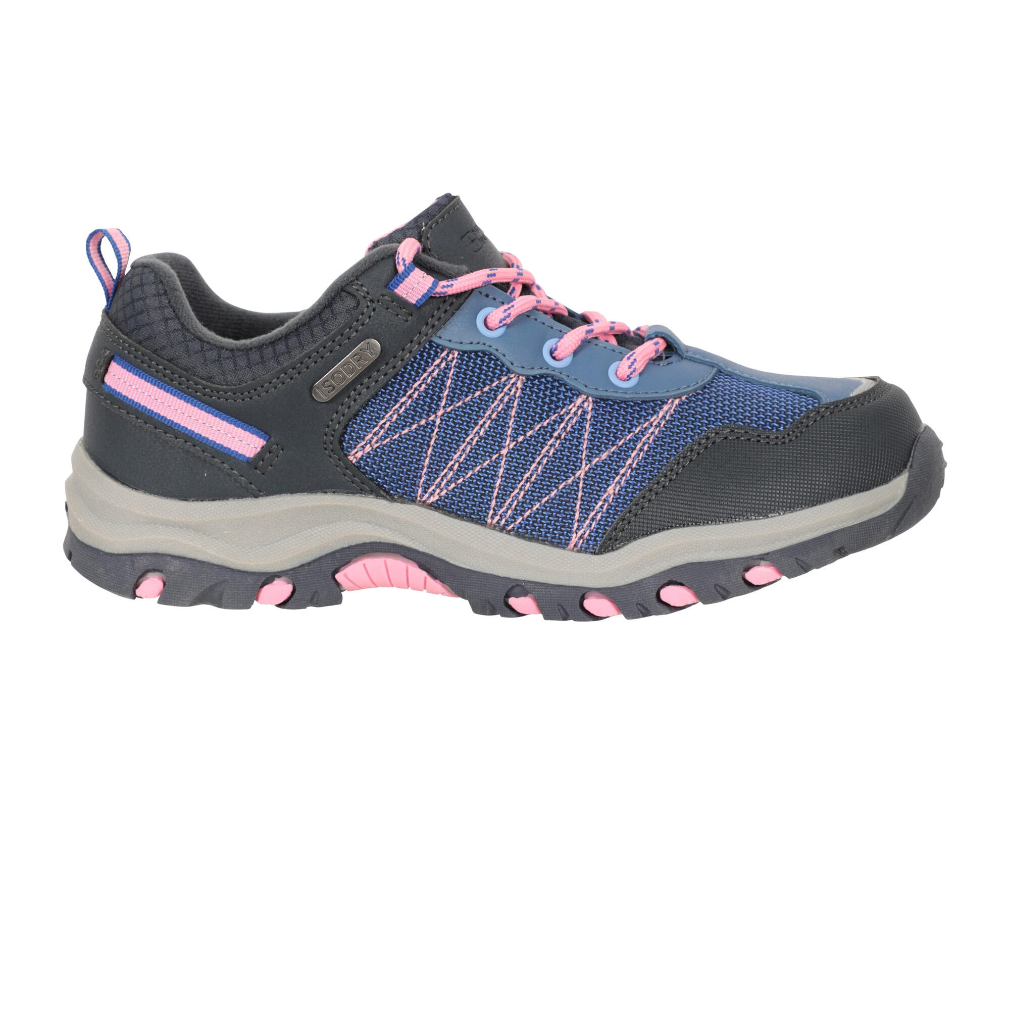 Wanderschuhe "Stampede", Wasserfest, Wildleder Kinder Zartlila 4/4