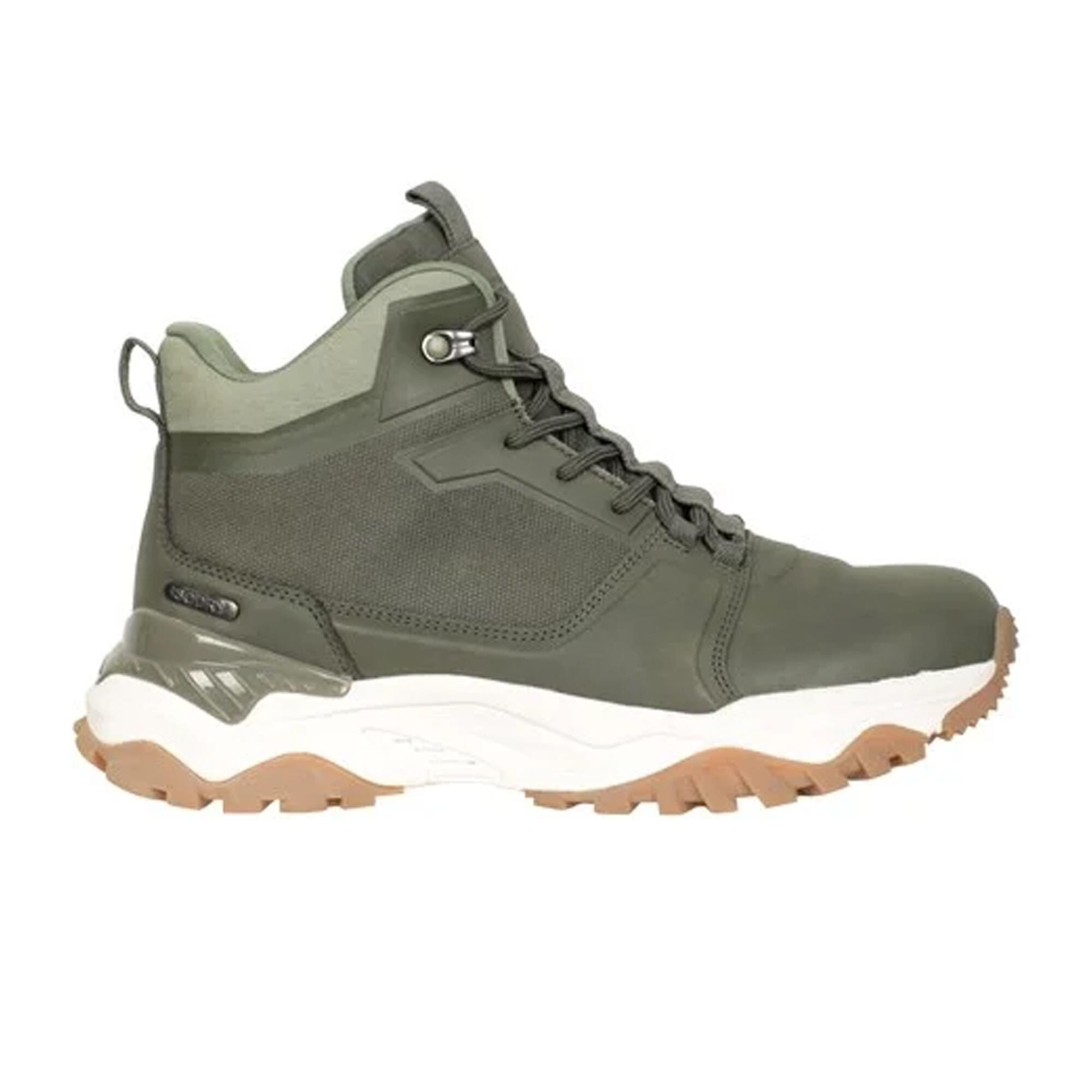 Bottines De Marche SIERRA Femme (Vert Kaki) 3/4
