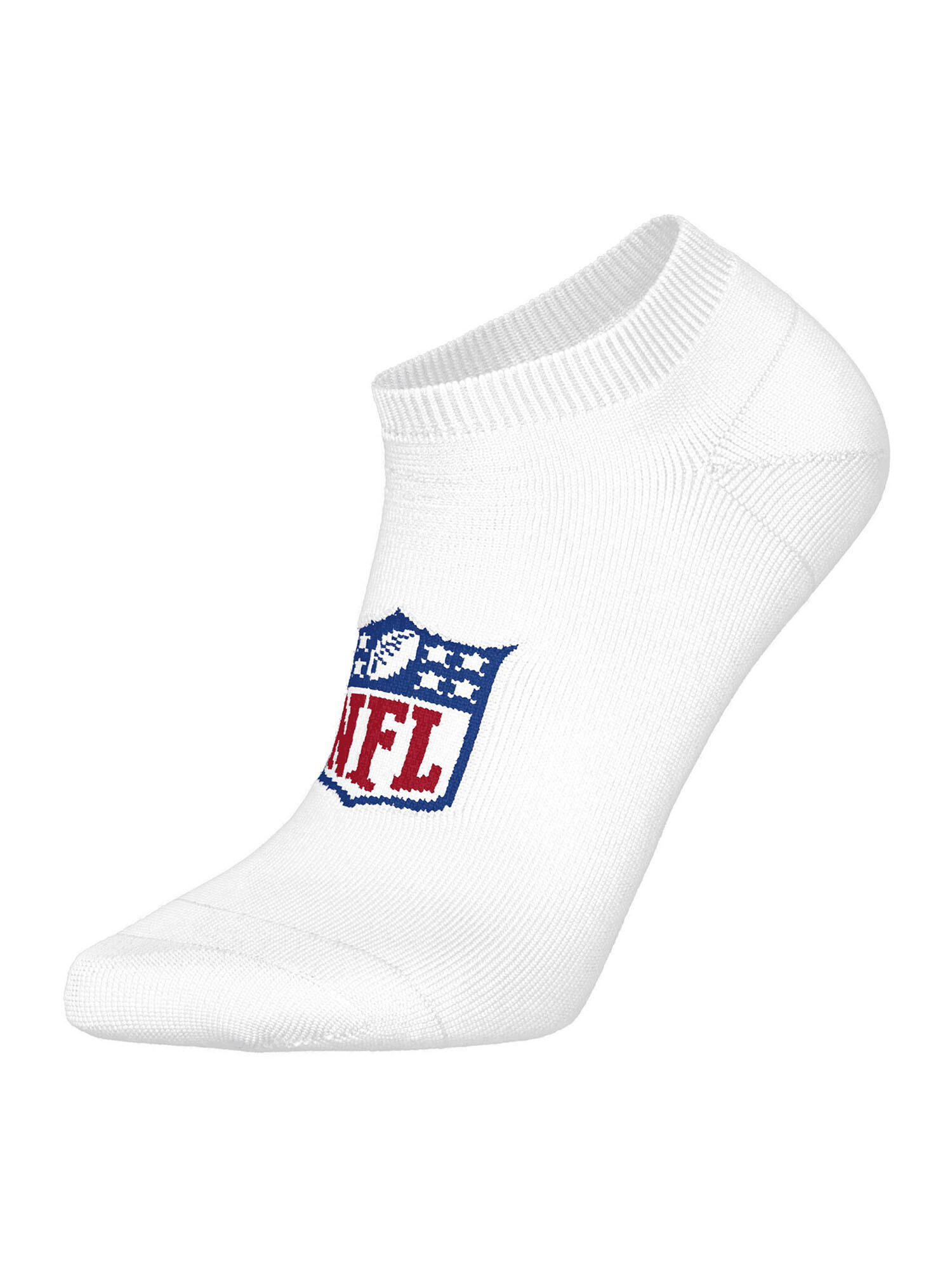 American Football Freizeitsocken atmungsaktiv unisex - NFL Shield Sneaker weiß 2/2