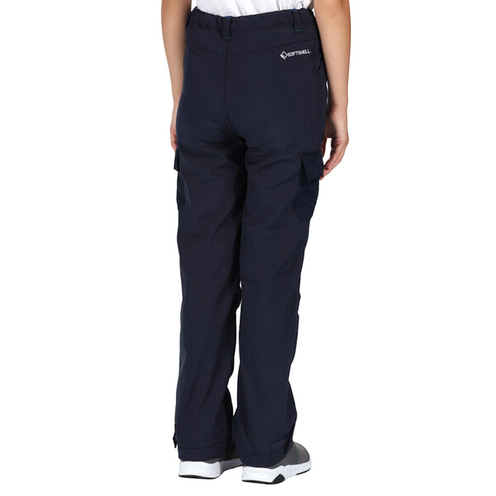 Great Outdoors Kids Boys Adventure Tech Softshell Trousers (Navy) 3/5