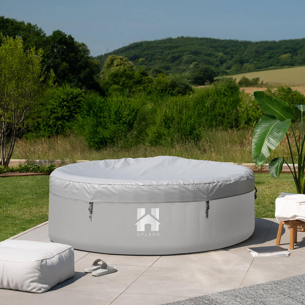 Spa gonflable SPLASH Ø208 cm, 6 pers., avec accessoires et toit 3/7