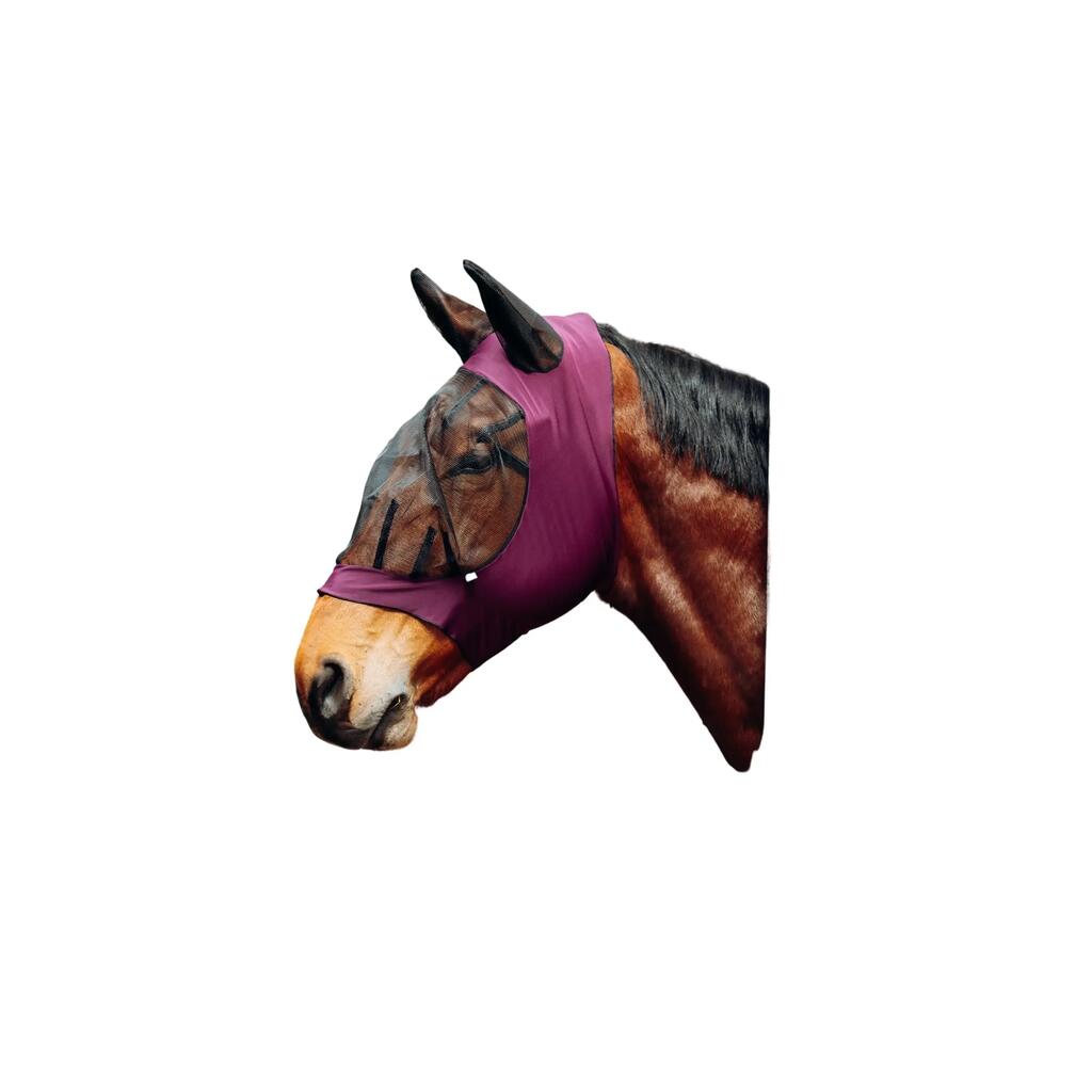 Anti-fly mask for horse Horze