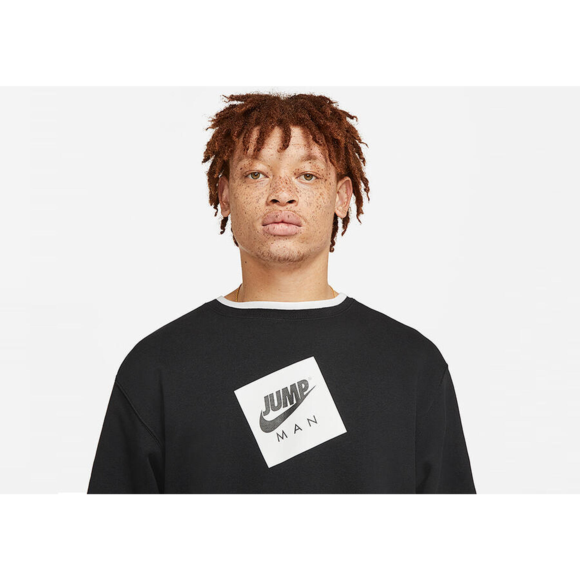 Bluza męska nike air jordan jumpman classics crew black