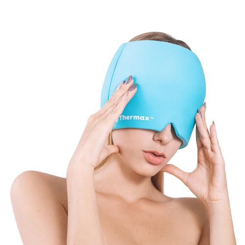 ICE THERMAX Cuffia per l'emicrania – Terapia freddo/caldo per un sollievo naturale