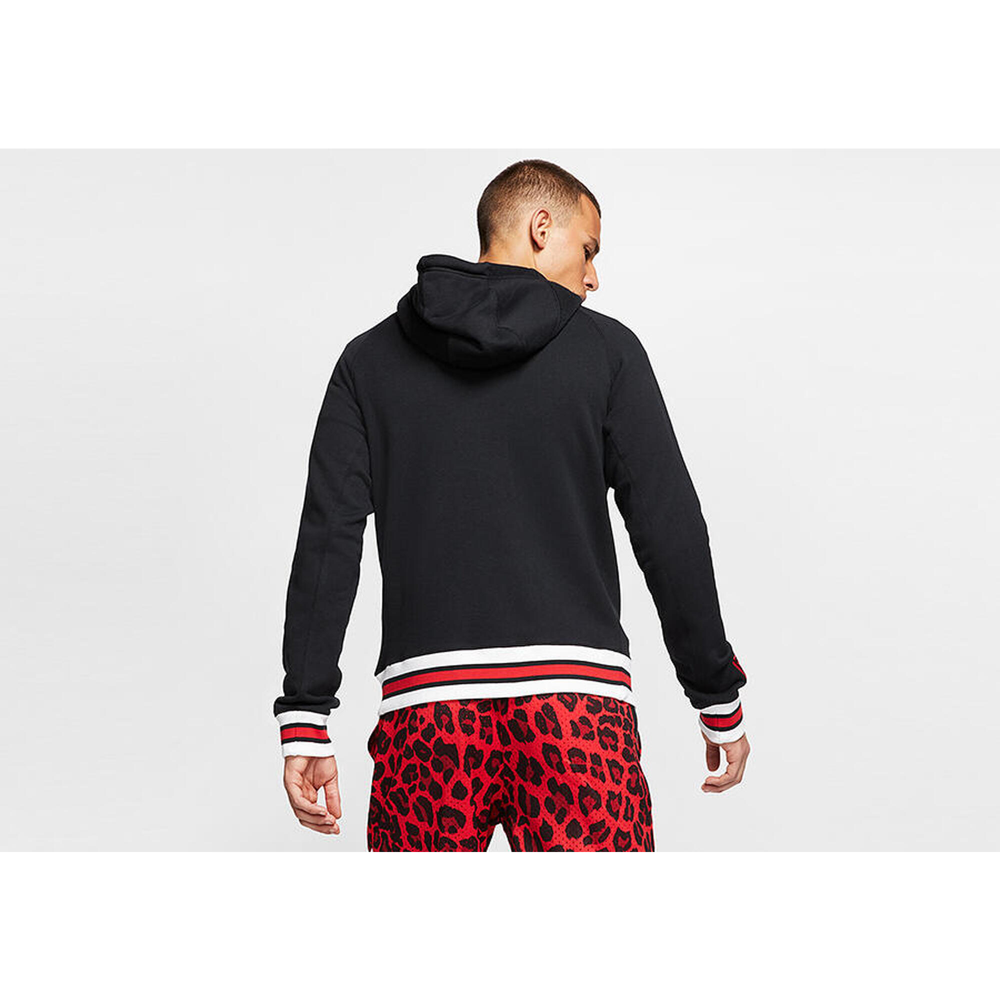 Bluza męska nike basketball pullover hoodie black
