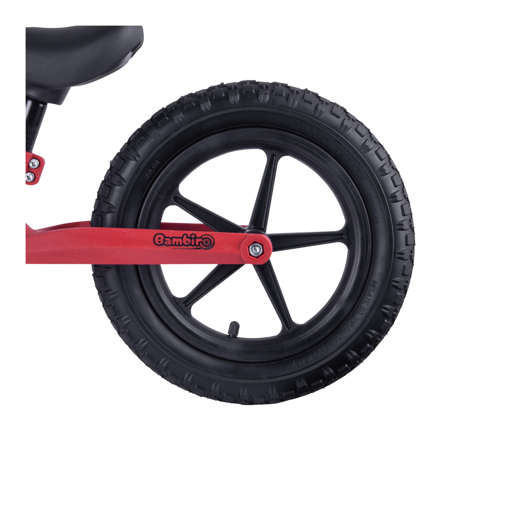 Kinder-Laufrad BAMBIRO RED 5/6