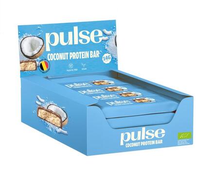 Barres protéinées vegan coco bio 12x55g