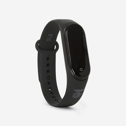 Bracelet connecté sportif noir du Sport Lisboa e Benfica