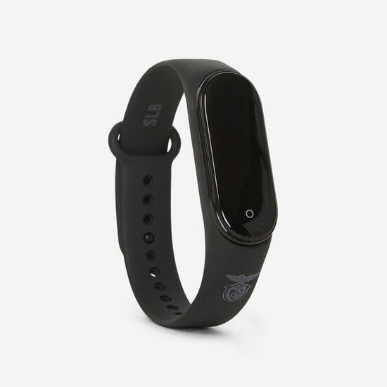 Bracelet connecté sportif noir du Sport Lisboa e Benfica