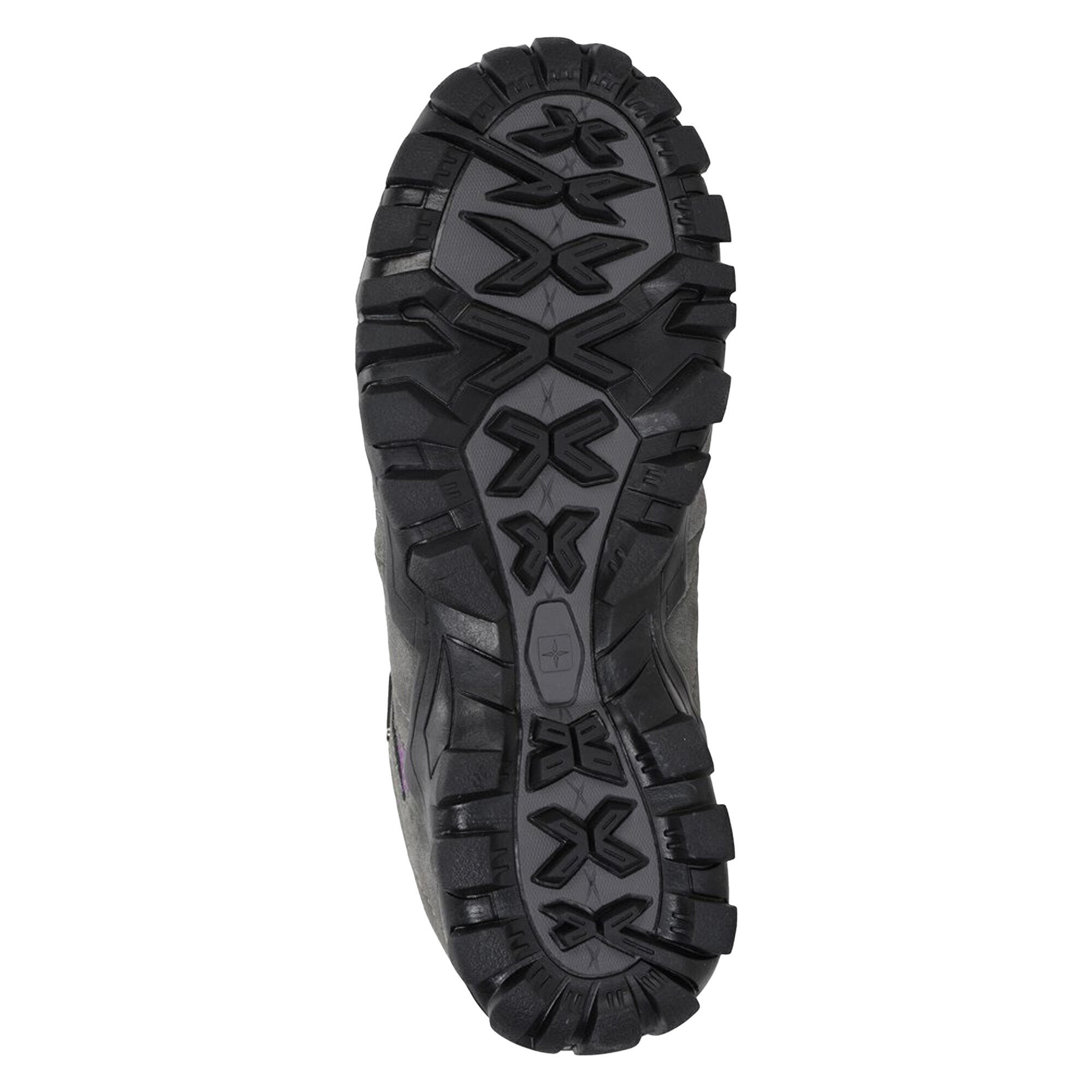 Wanderschuhe "Belfour", Wildleder Damen Grau 4/4