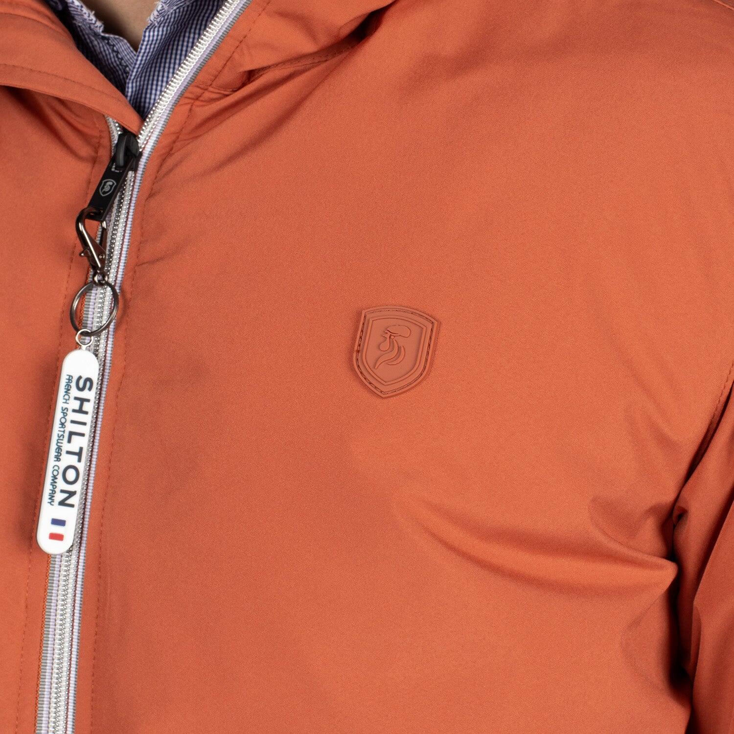 Parka à capuche patch homme 3/7